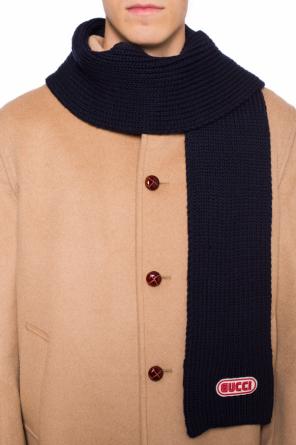 Logo-patched scarf, zdjęcie 2 Logo-patched scarf od Gucci